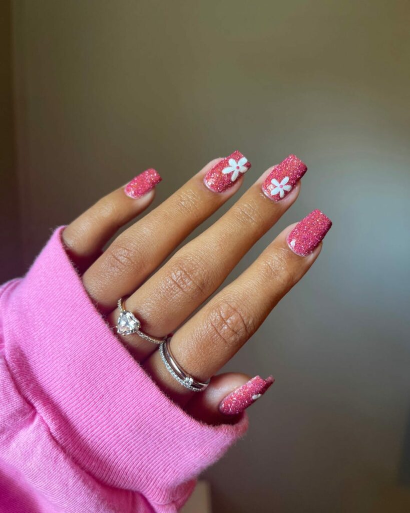 Snowflakes and Pink