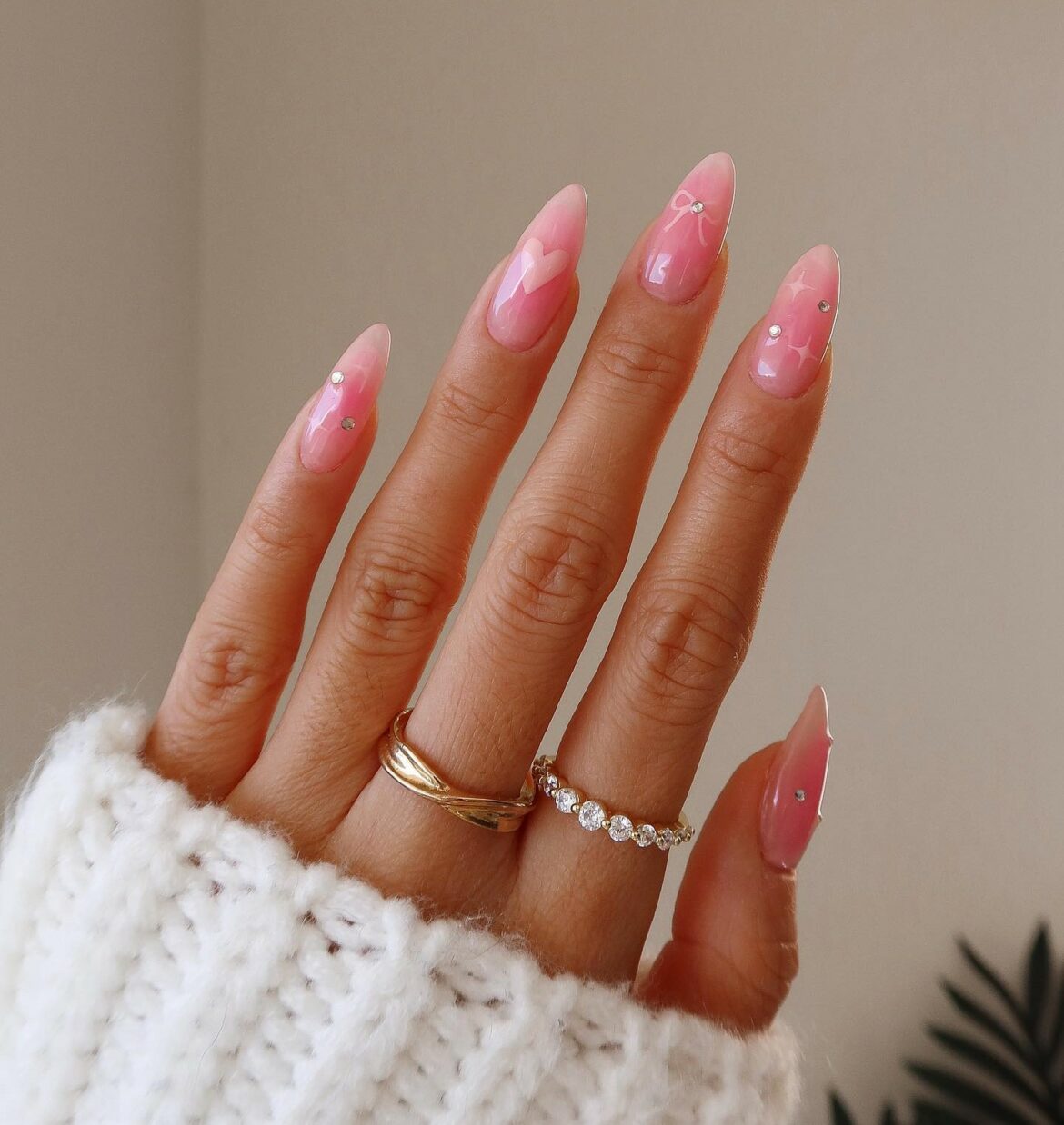 Sparkling Diamond Nail Designs