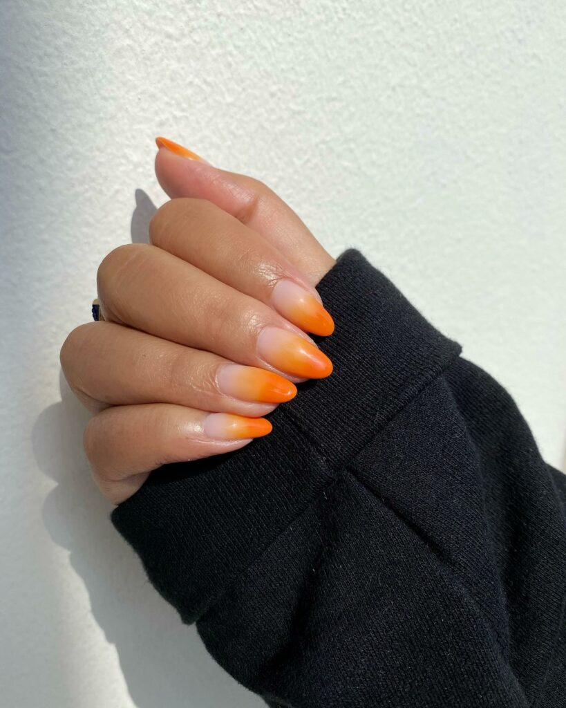 Sporty Orange Stripes