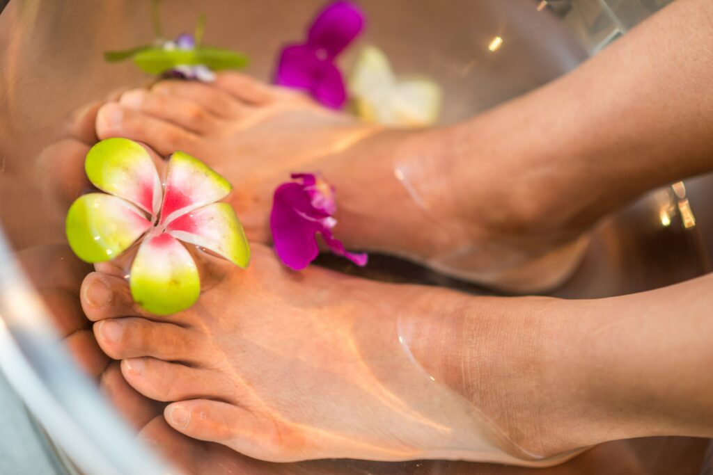 Pedicure at Home