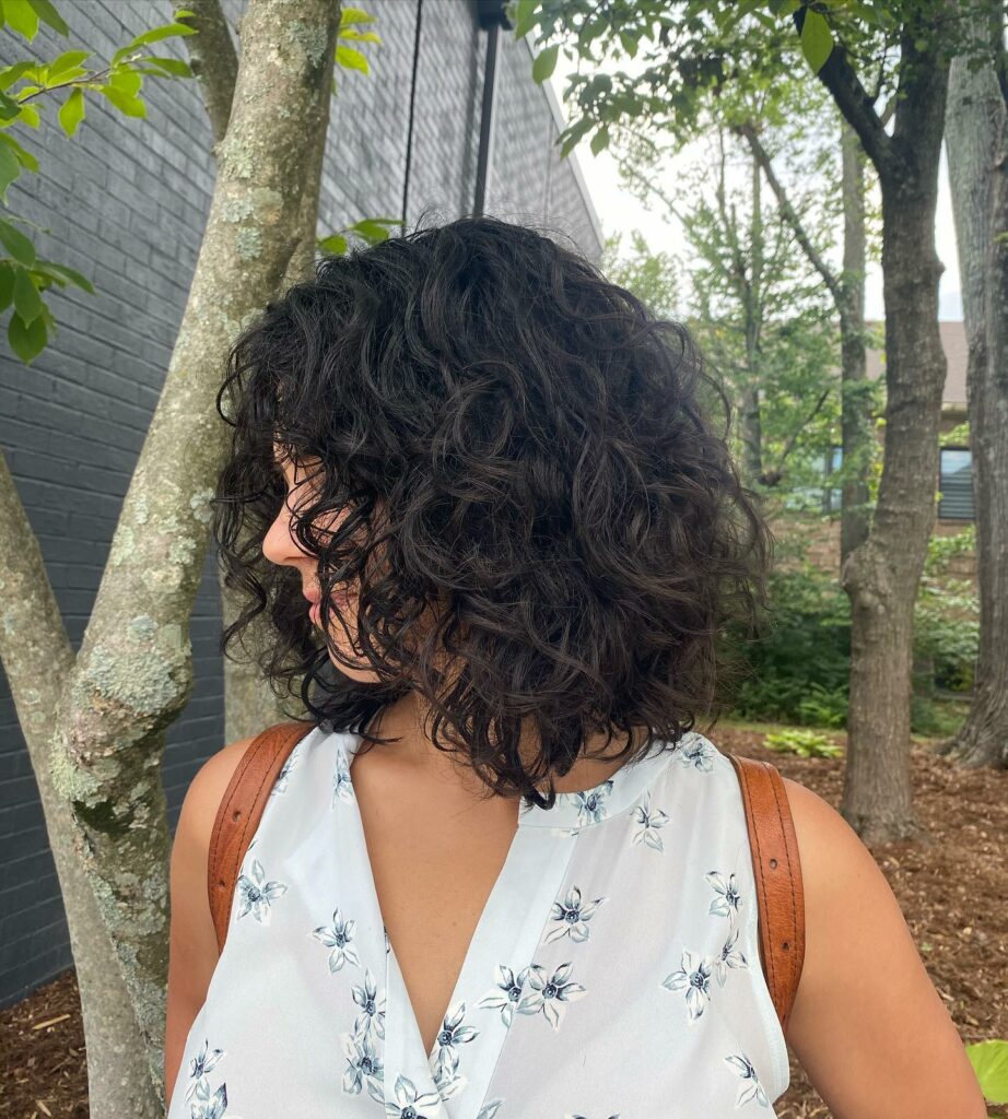 Short and Sweet Curly Perm