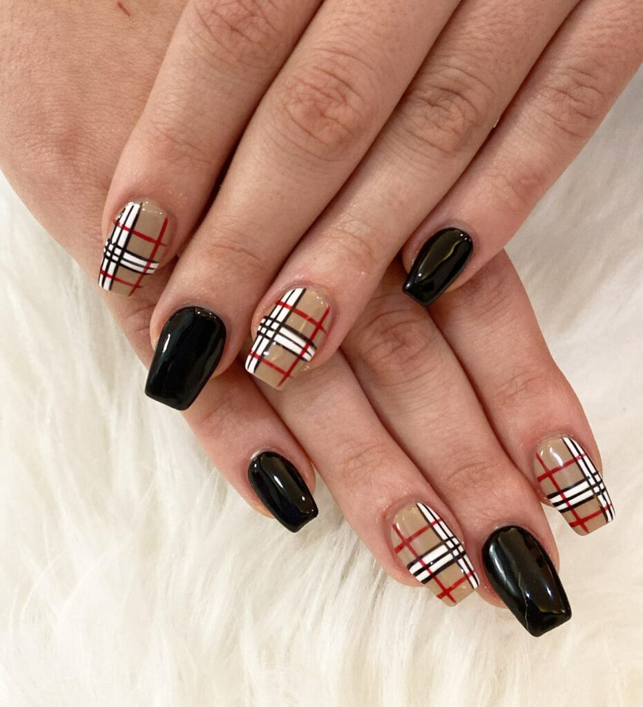 Nailing The Classic Plaid Vibe