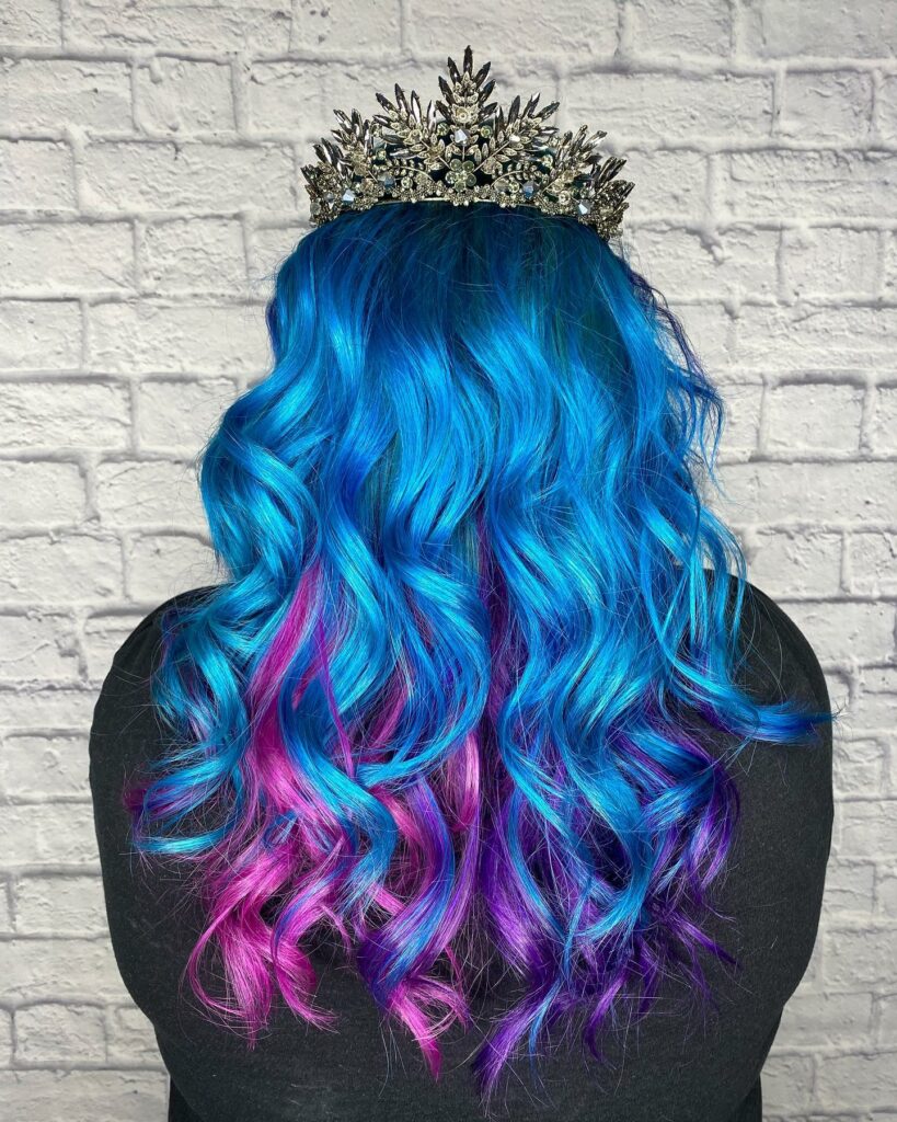 Colorful Haute Halloween Curls