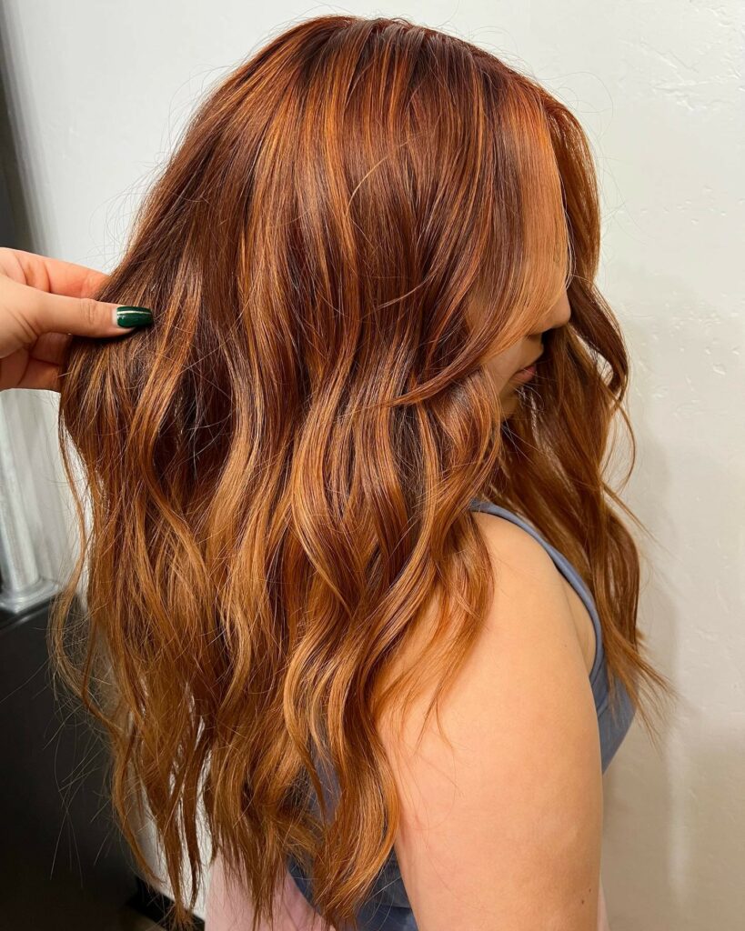 Naturally-Looking Copper Blonde Hair