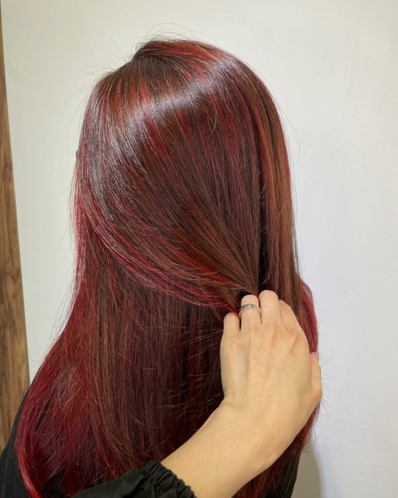 Dark Red Brown Hair Dye