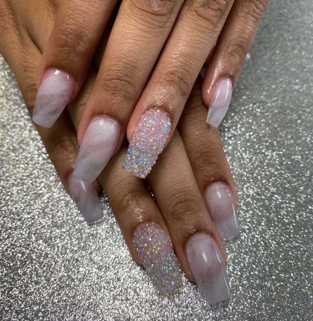 Marble and Ombre and Glitter