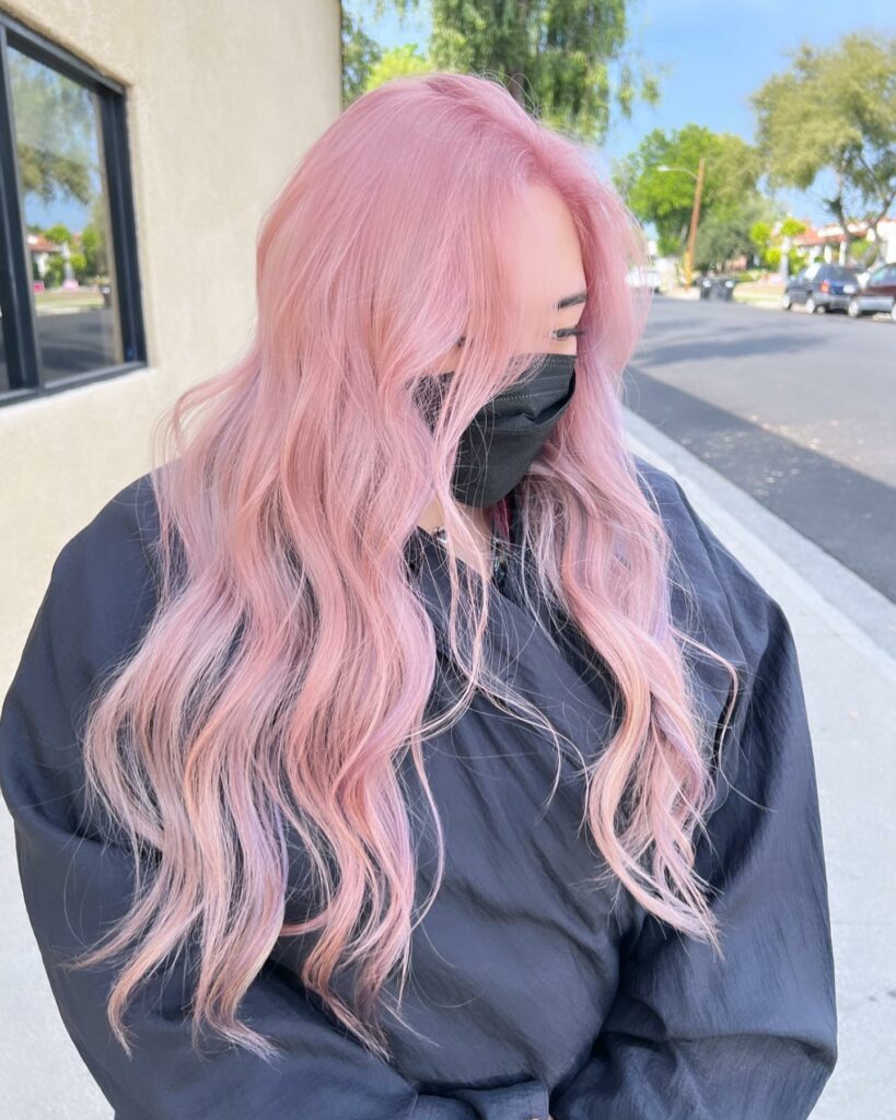 Pastel Pink Hair