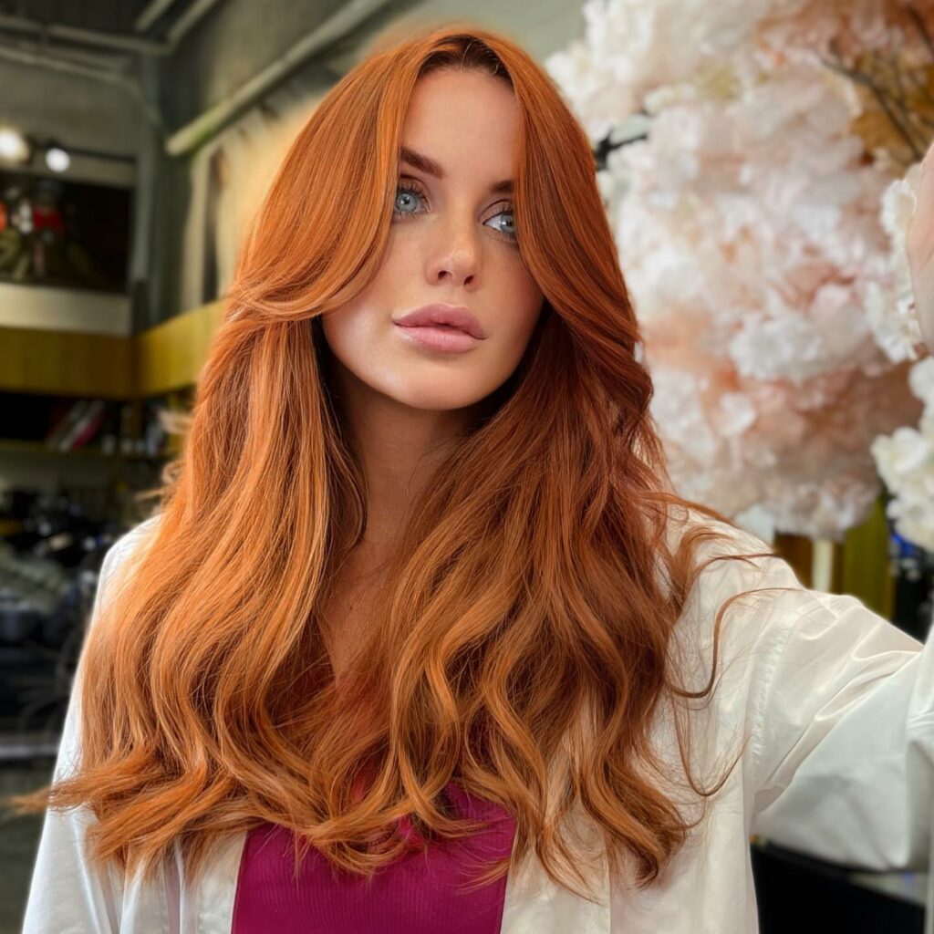 Light Auburn Red Hair