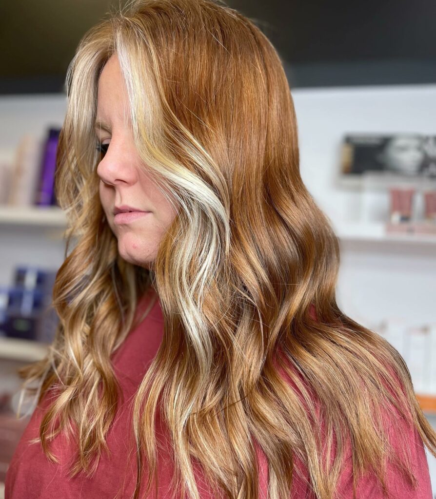 Two-Tone Strawberry Blonde