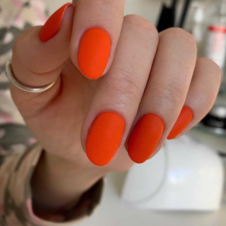 Matte Neon Orange Magic