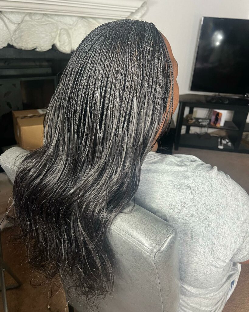 Invisible Micro Braids