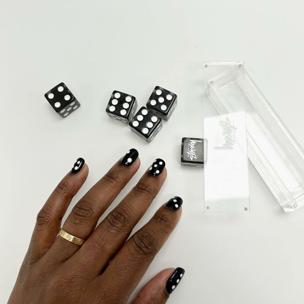 Dice Nail Design