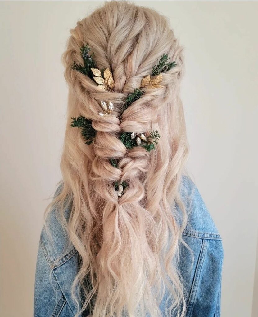 Mermaid Braid with a Splash