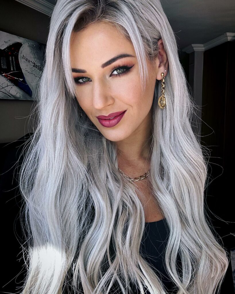 Silver Grey Hair