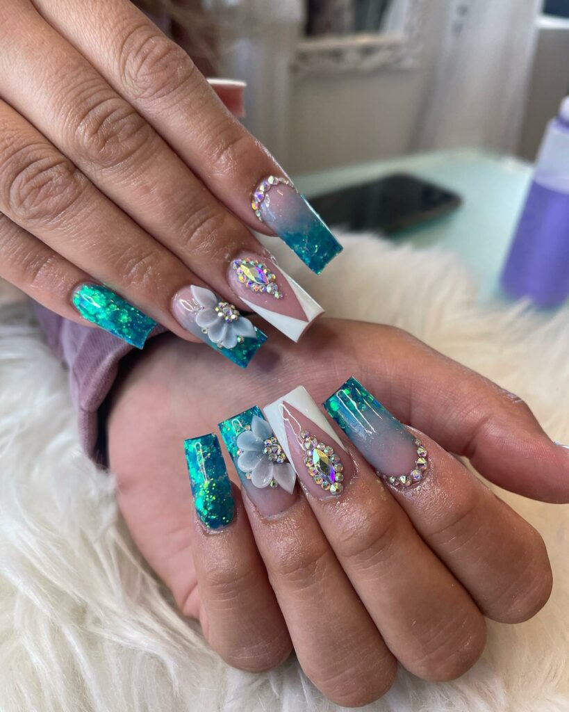 Luxe Coffin Nails 