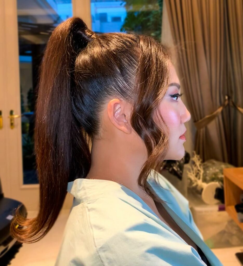The Double Ponytail