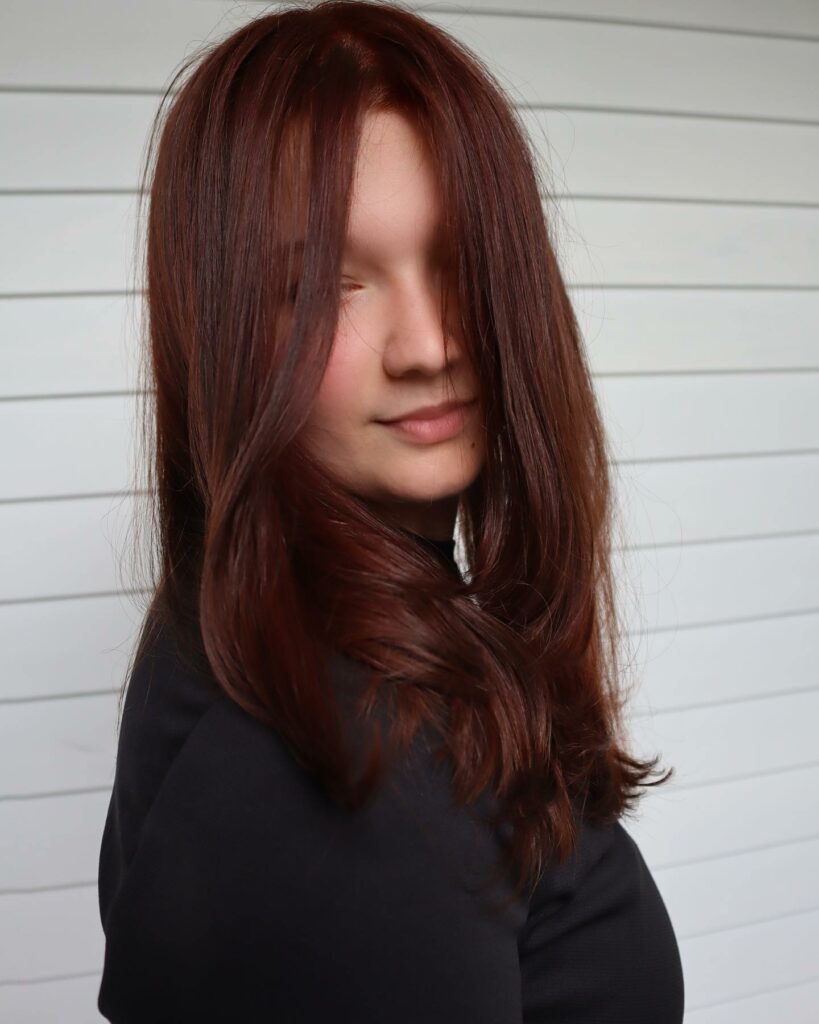 Dark Red Brown Hair Color