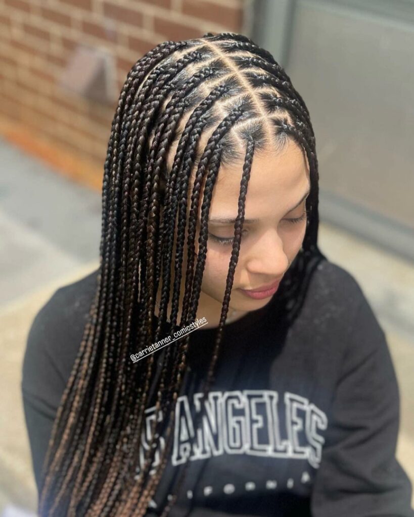 Micro Knotless Braids