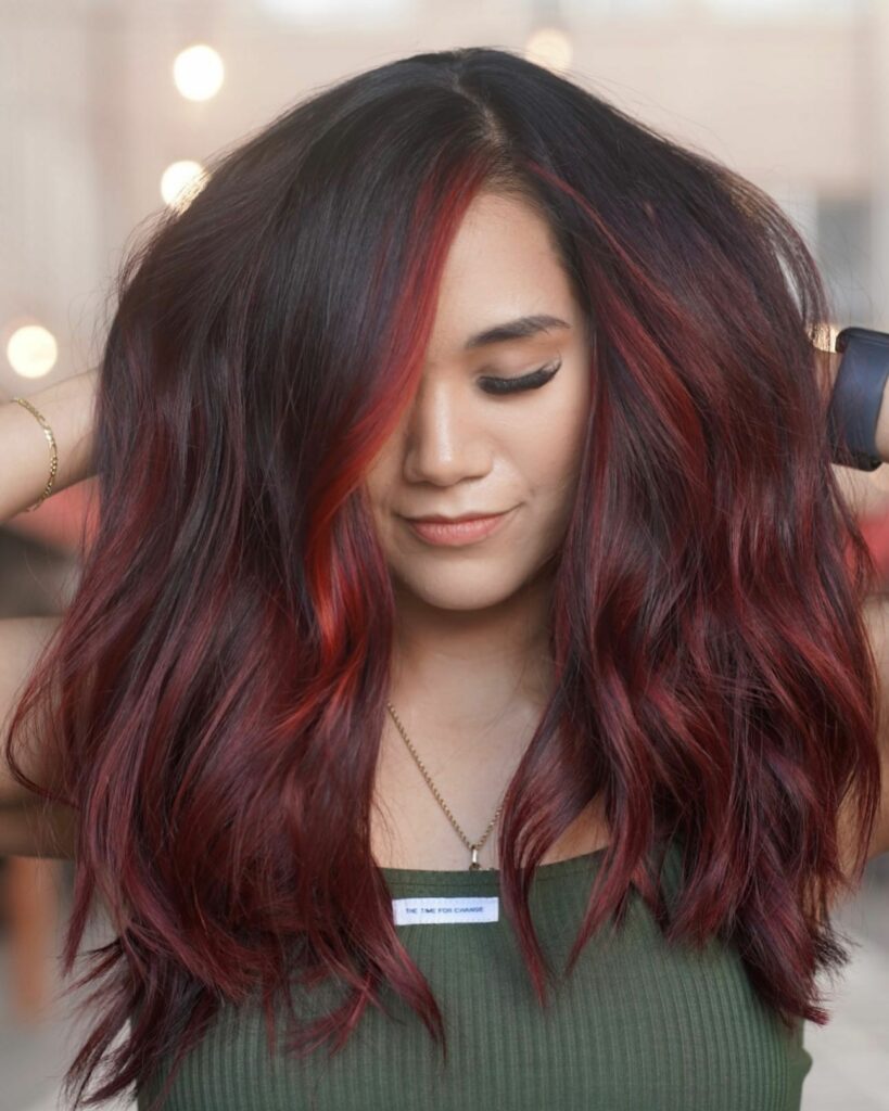 Front Red Highlights
