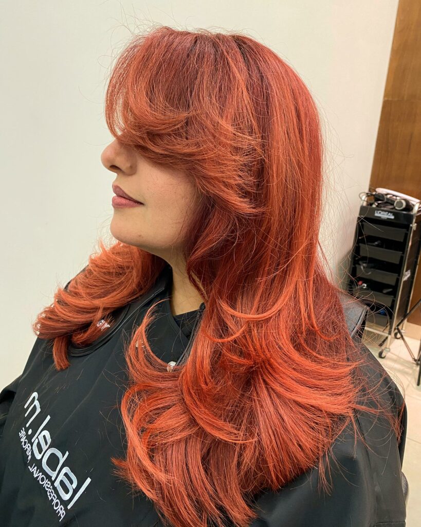 Balanced Copper Red Hair