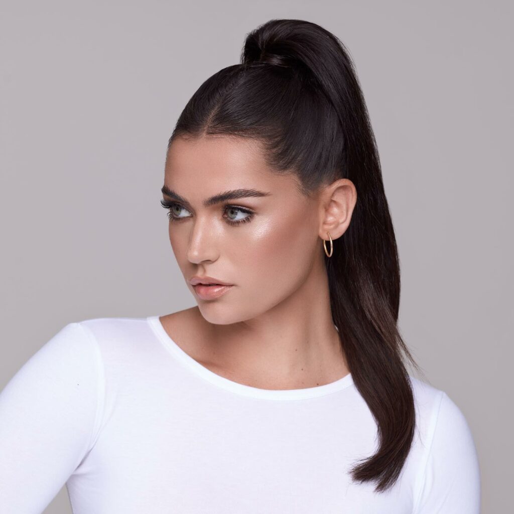 The Sleek and Fierce High Ponytail