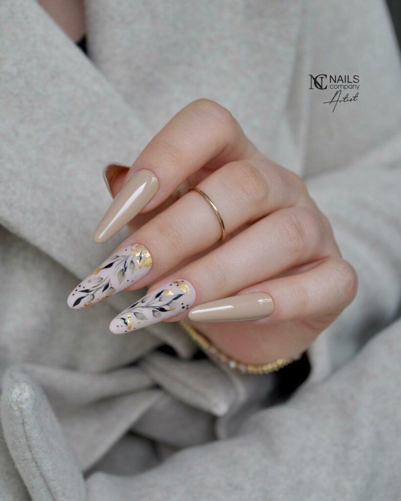  Gorgeous Beige Nail Polish Designs