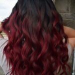 Black and Red Ombre