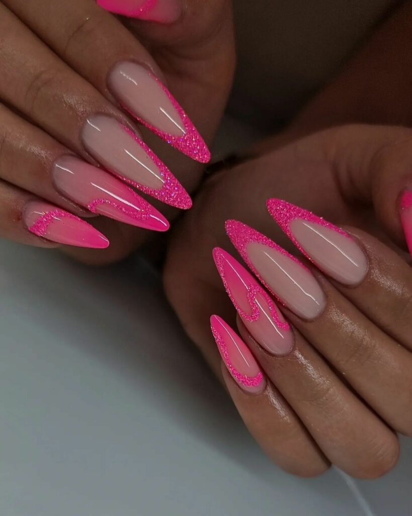 Glittering in Pink