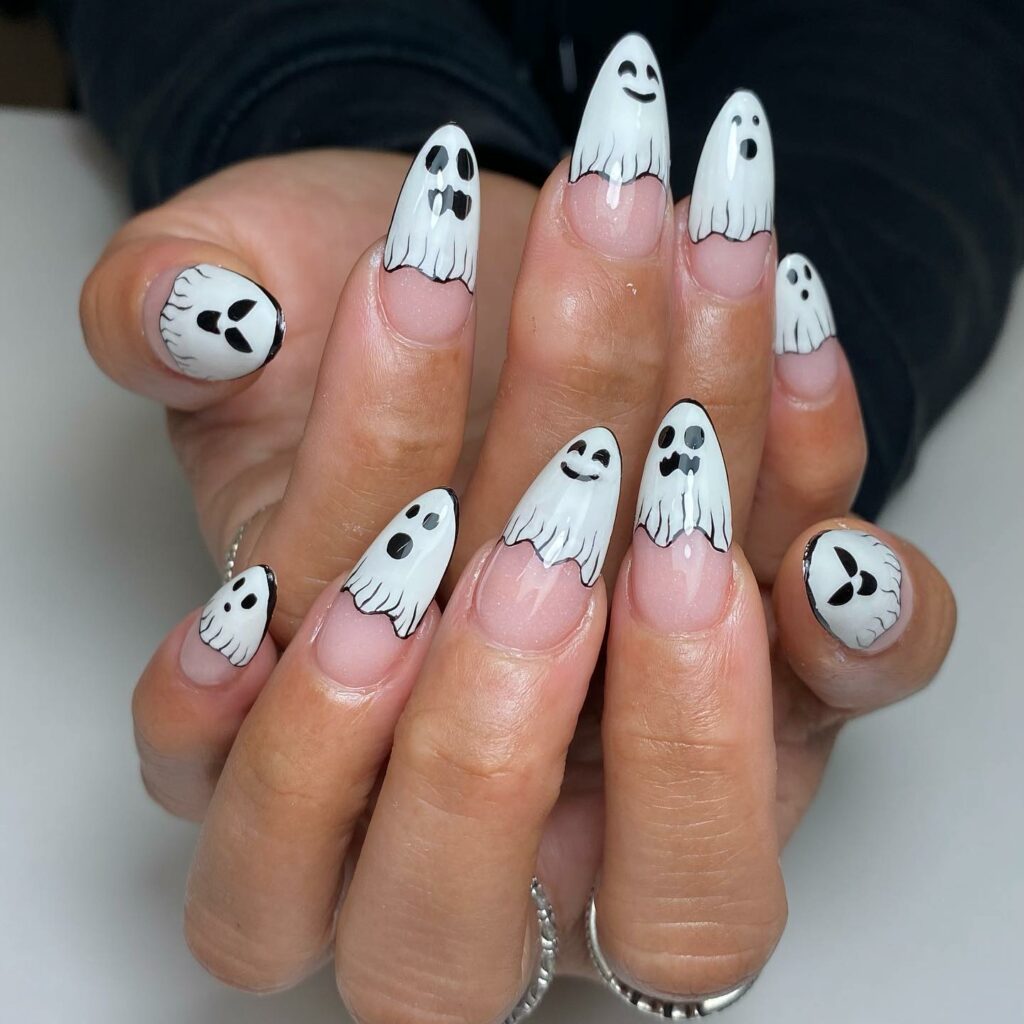 Chic Ghost Nails