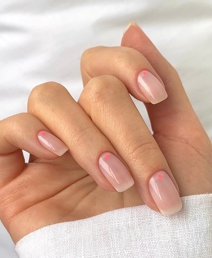 Chic Pink Nude Nails