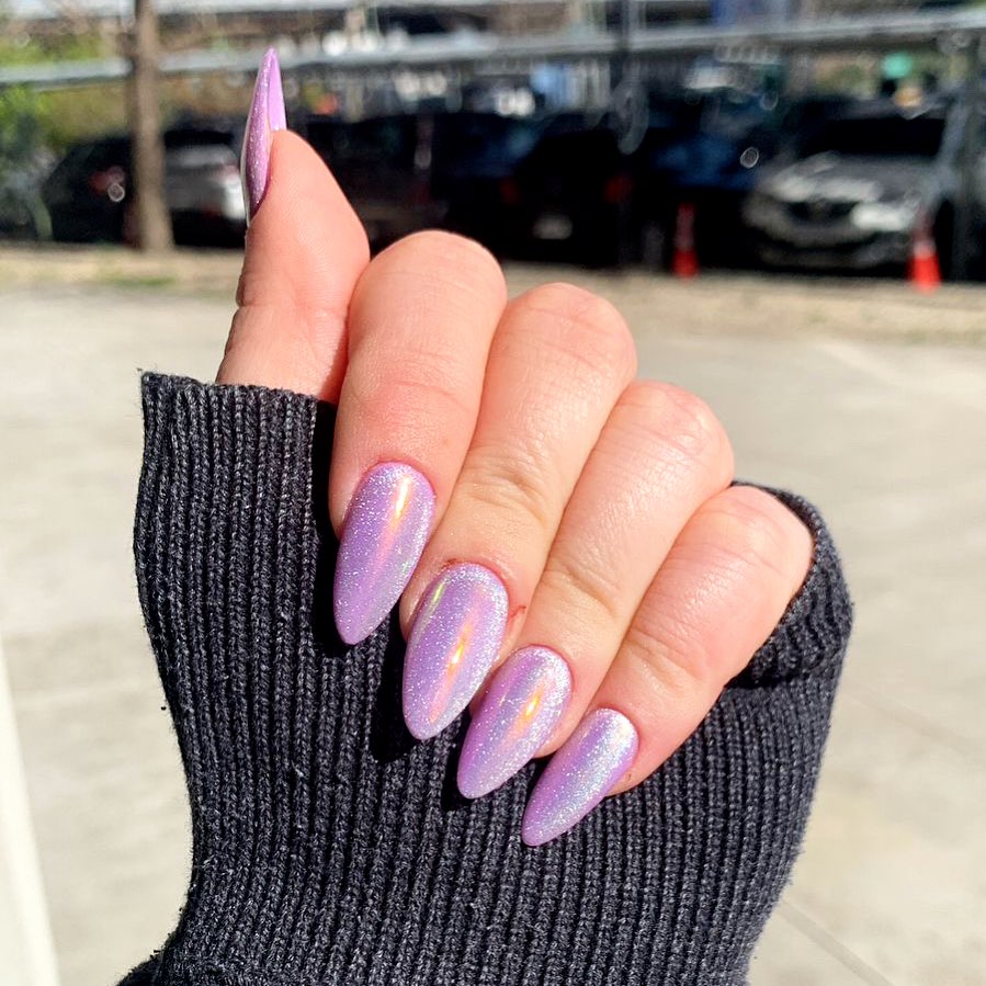 Holographic Neutral Vacation Nails