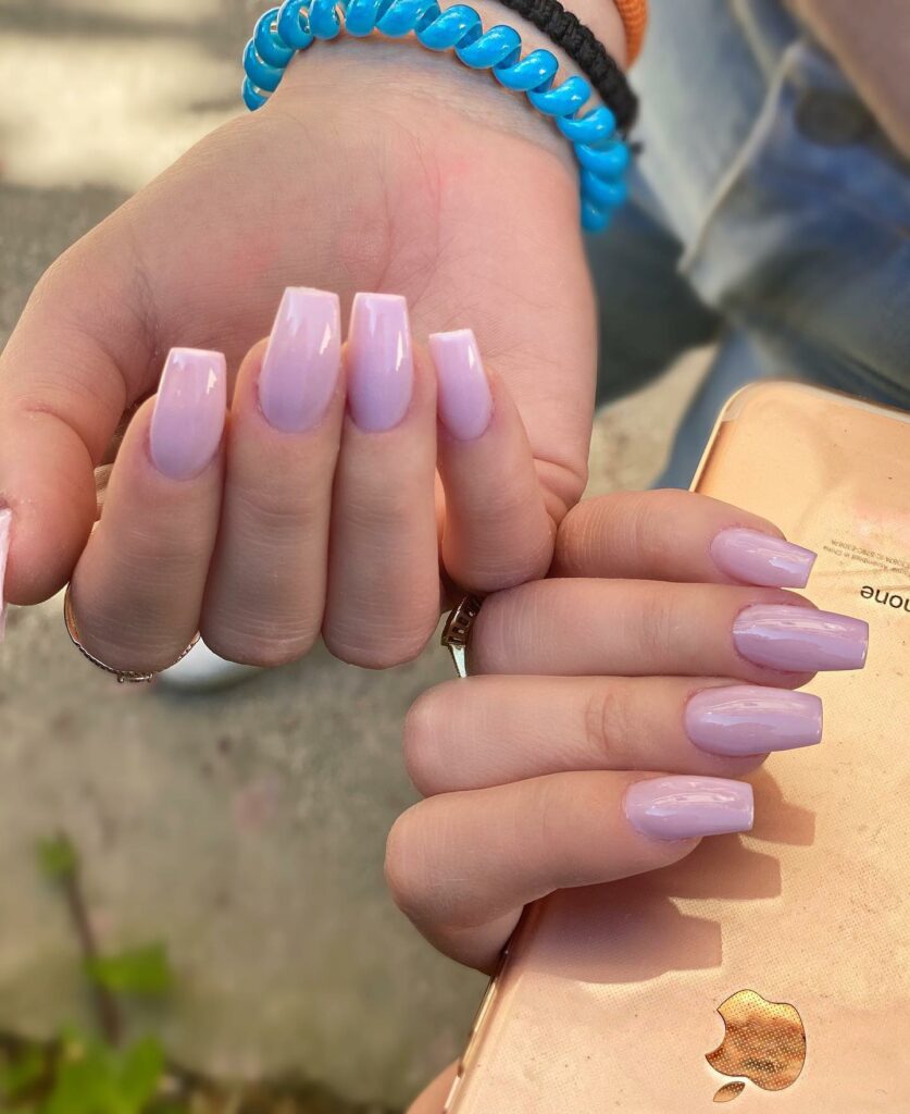 Light Purple nail