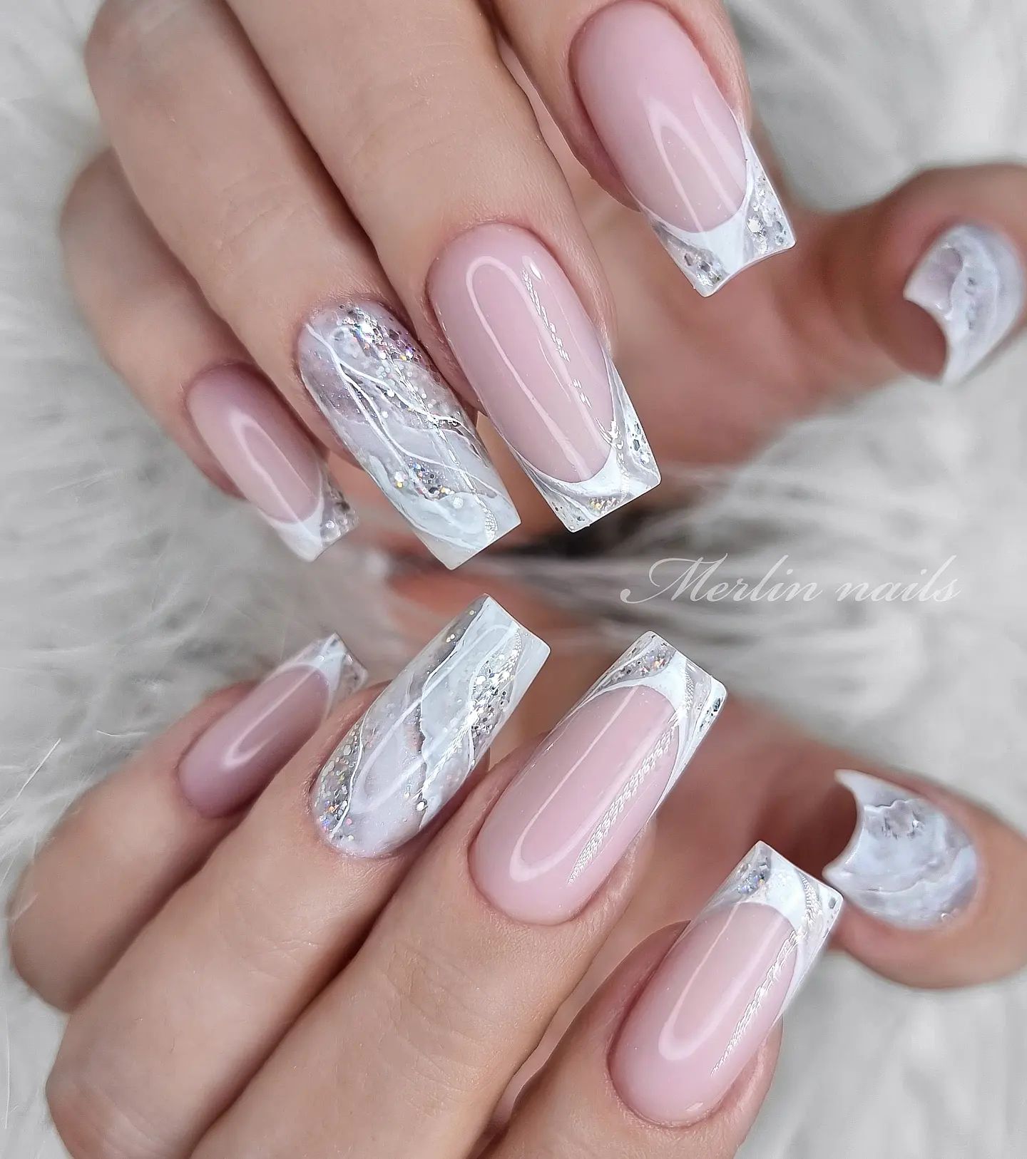 32 Latest Square French Nail Designs To Try In 2024!