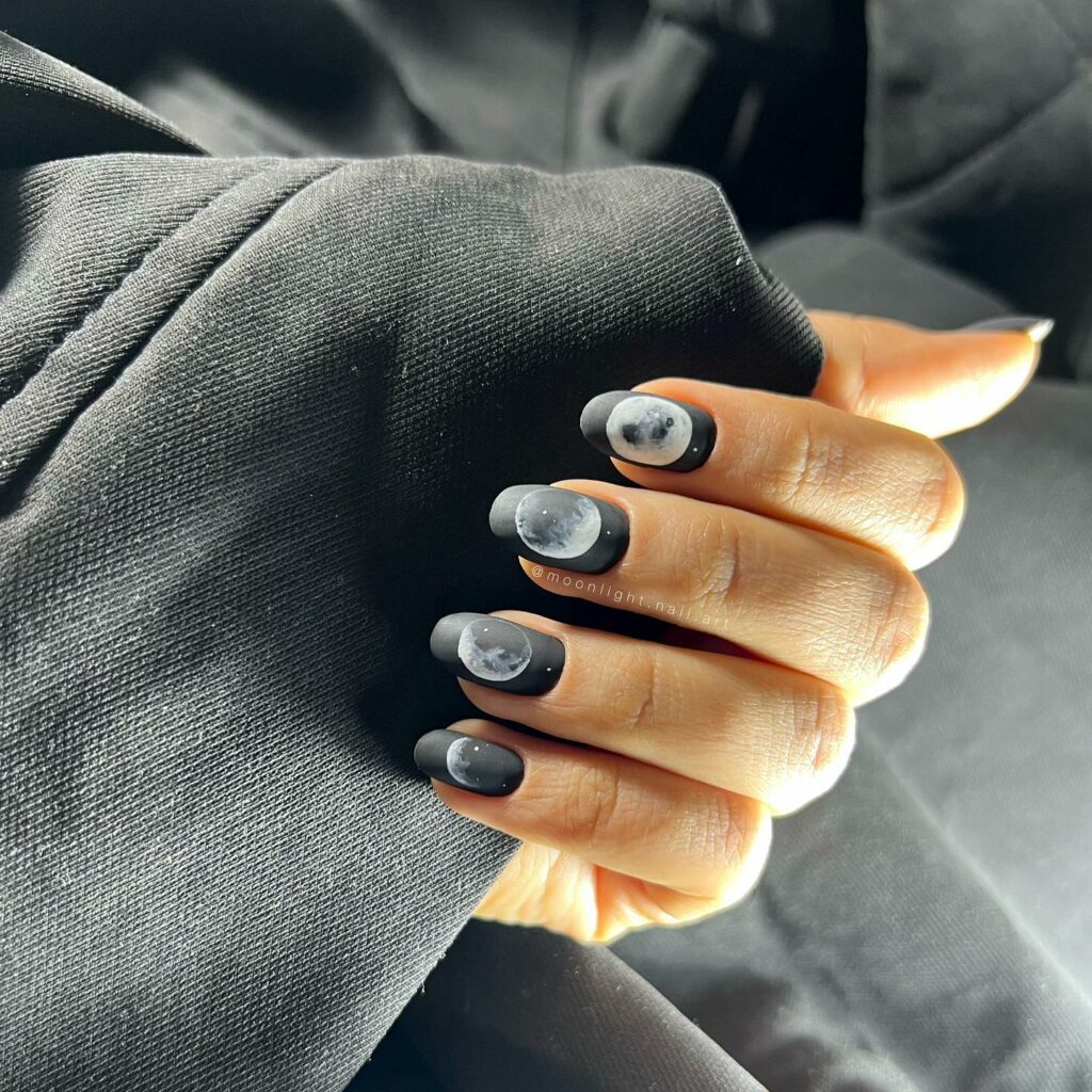 Moon Phases nails