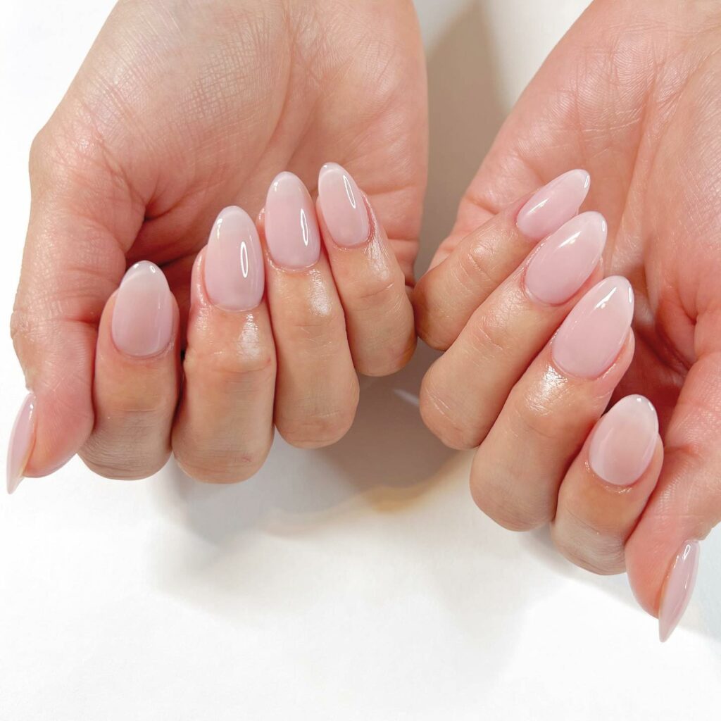 Embracing Natural Nude Pink Nails