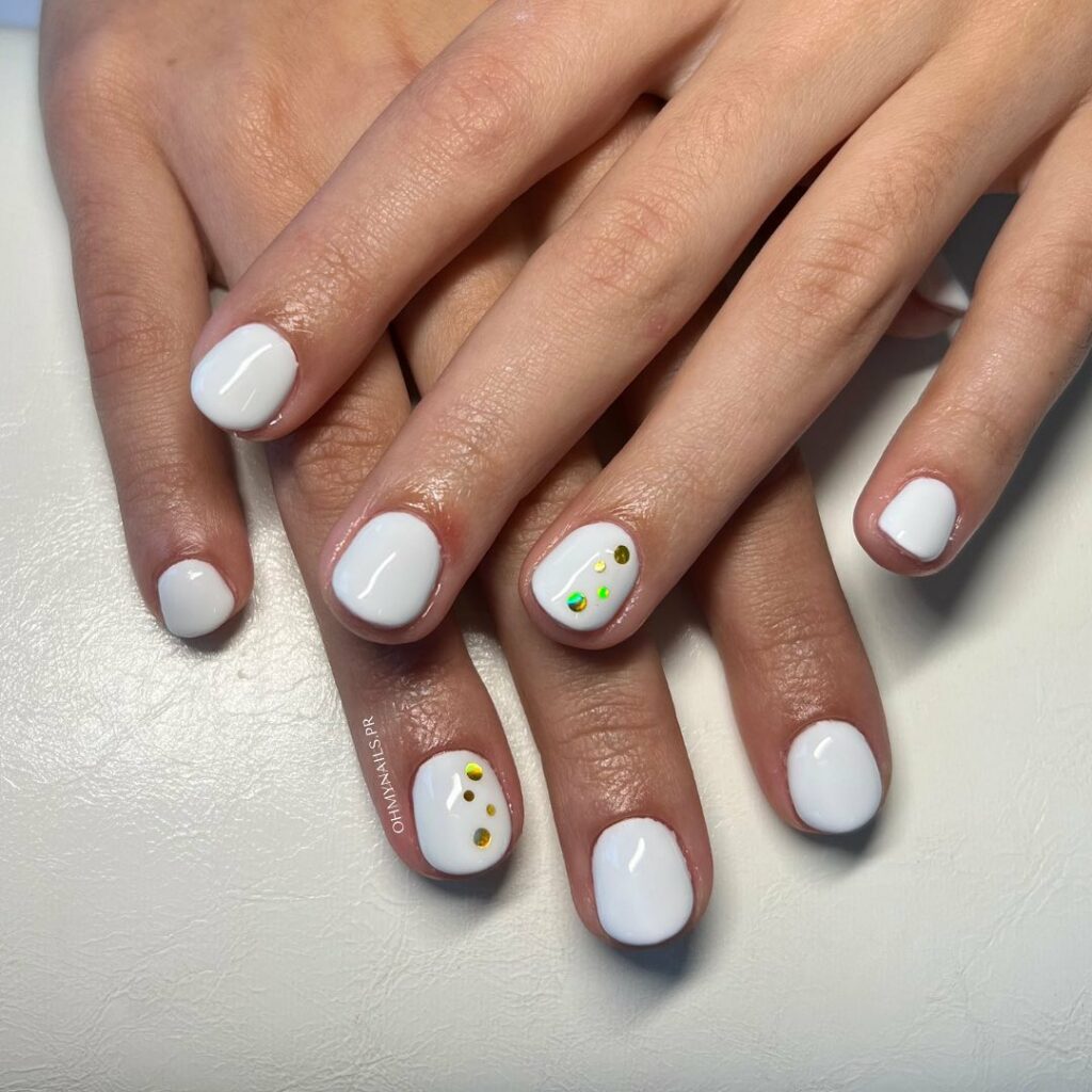 White and Rose Gold