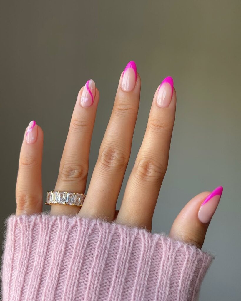 weird barbie nails