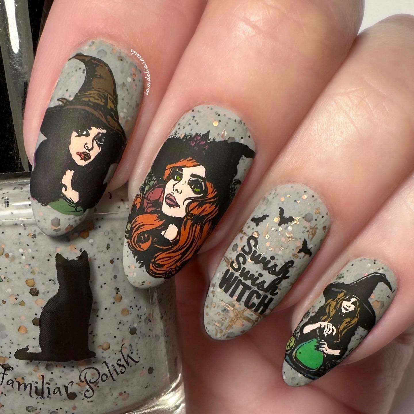 Get Witchy With 30 Witchy Nail Designs For 2024 Witchy Nails1