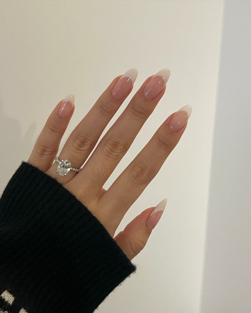 Vanilla French Nail