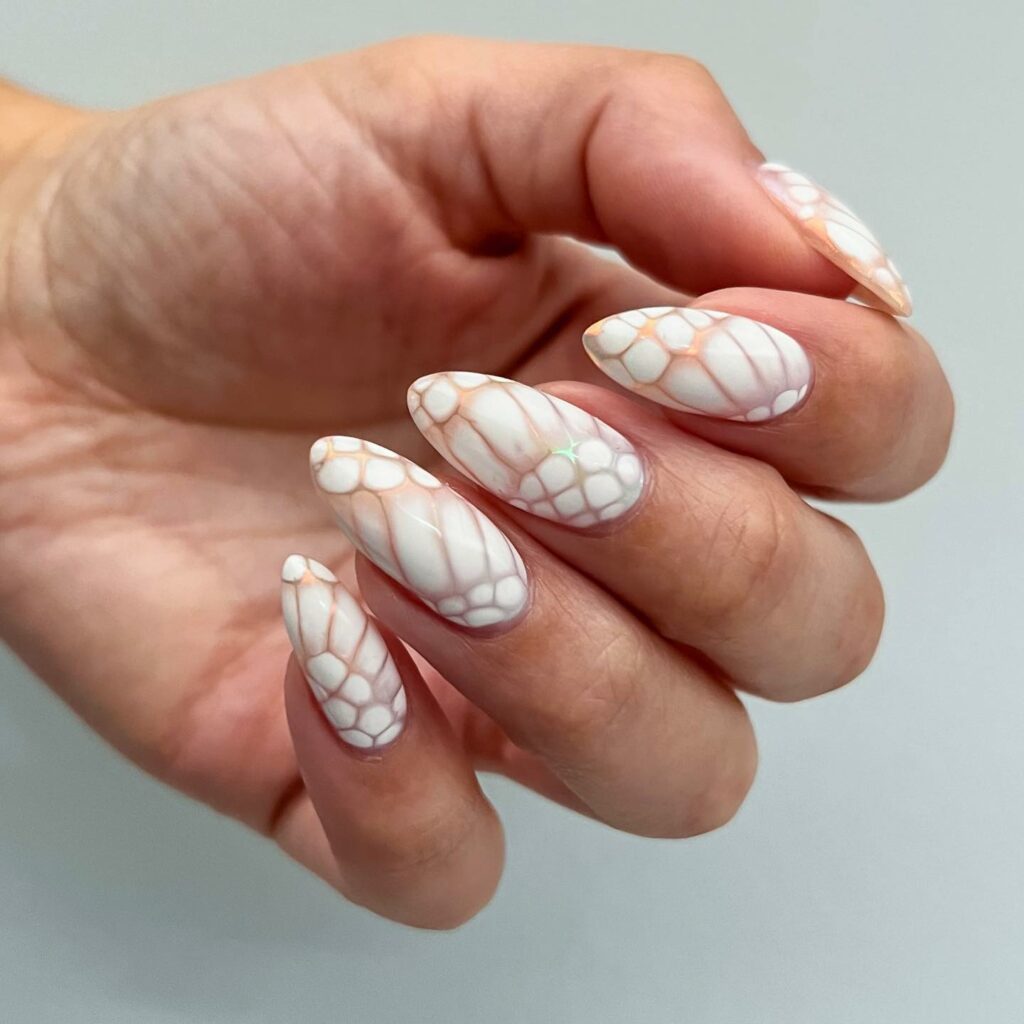 White Skin Nails 