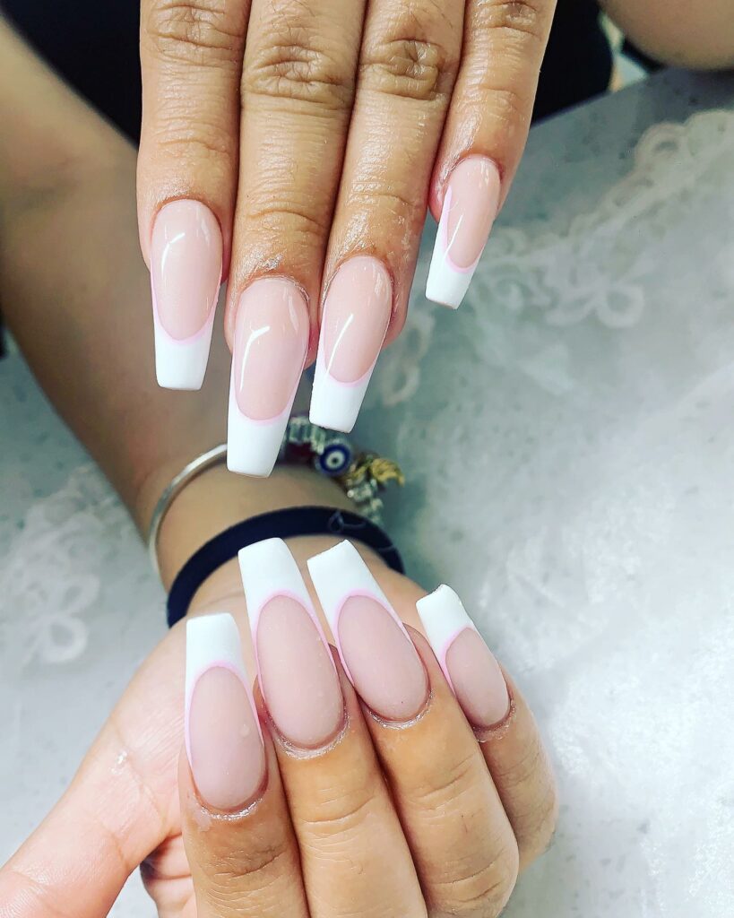Luxuriously Long French Tips