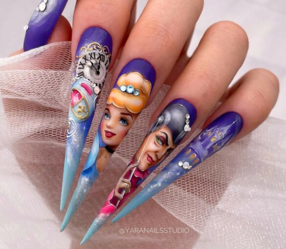 20 Latest Cinderella Nail Ideas To Try In 2024!