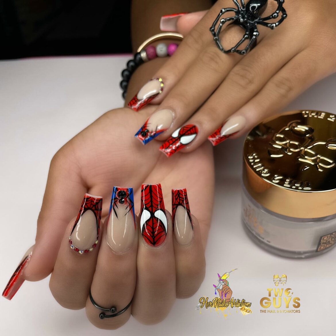 35 Amazing Spiderman Nail Designs To Try In 2024!