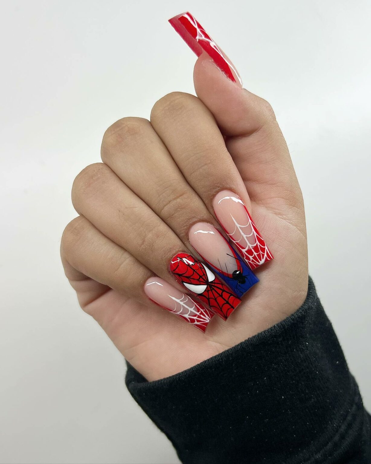 35 Amazing Spiderman Nail Designs To Try In 2024!