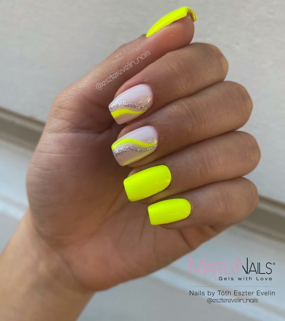 Ideas for “Hot Trend” Yellow Nail Designs in 2024