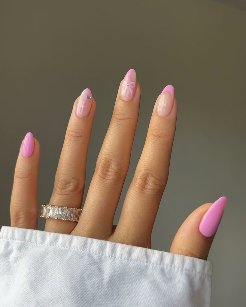 Embrace Elegance with Short Pink Nails