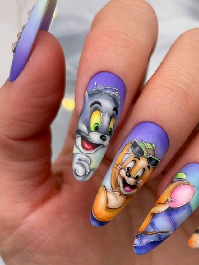 Cartoon Nail Ideas – Back To The Old Days