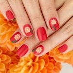 20 LATEST SHORT RED NAIL IDEAS TO TRY IN JANUARY 2024!
