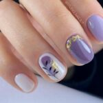 Glossy Purple Nail Designs To Try In 2024!