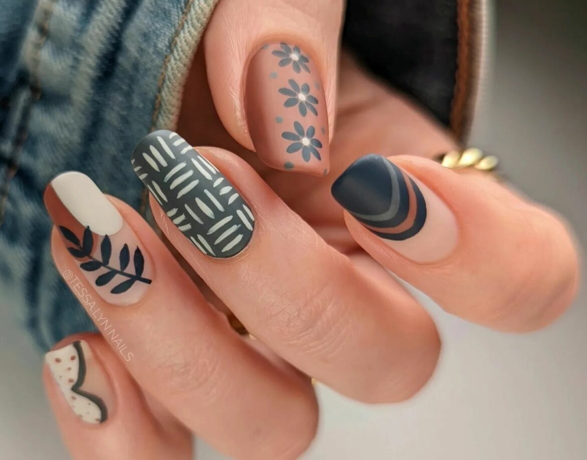 Abstract Nail Art Ideas